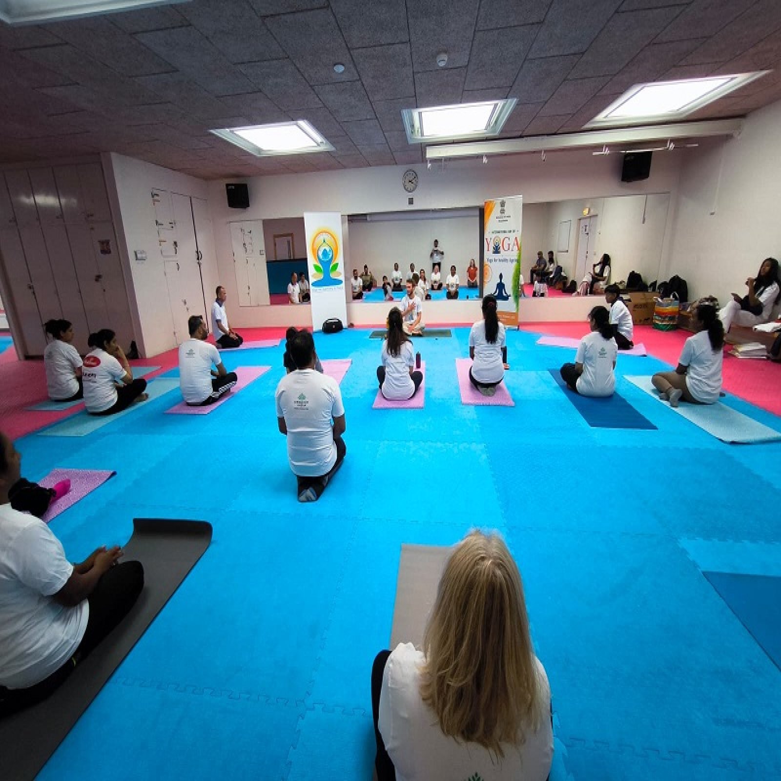 International Day of Yoga celebrations - Dalarna