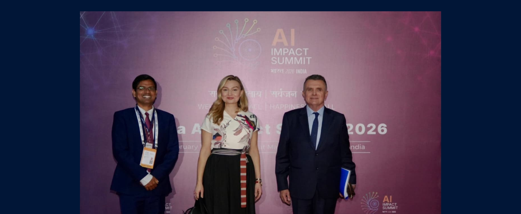 A high-level Swedish delegation led by Minister for Energy, Business and Industry and Deputy Prime Minister Ms. Ebba Busch attended the AI Impact Summit 2026 in New Delhi