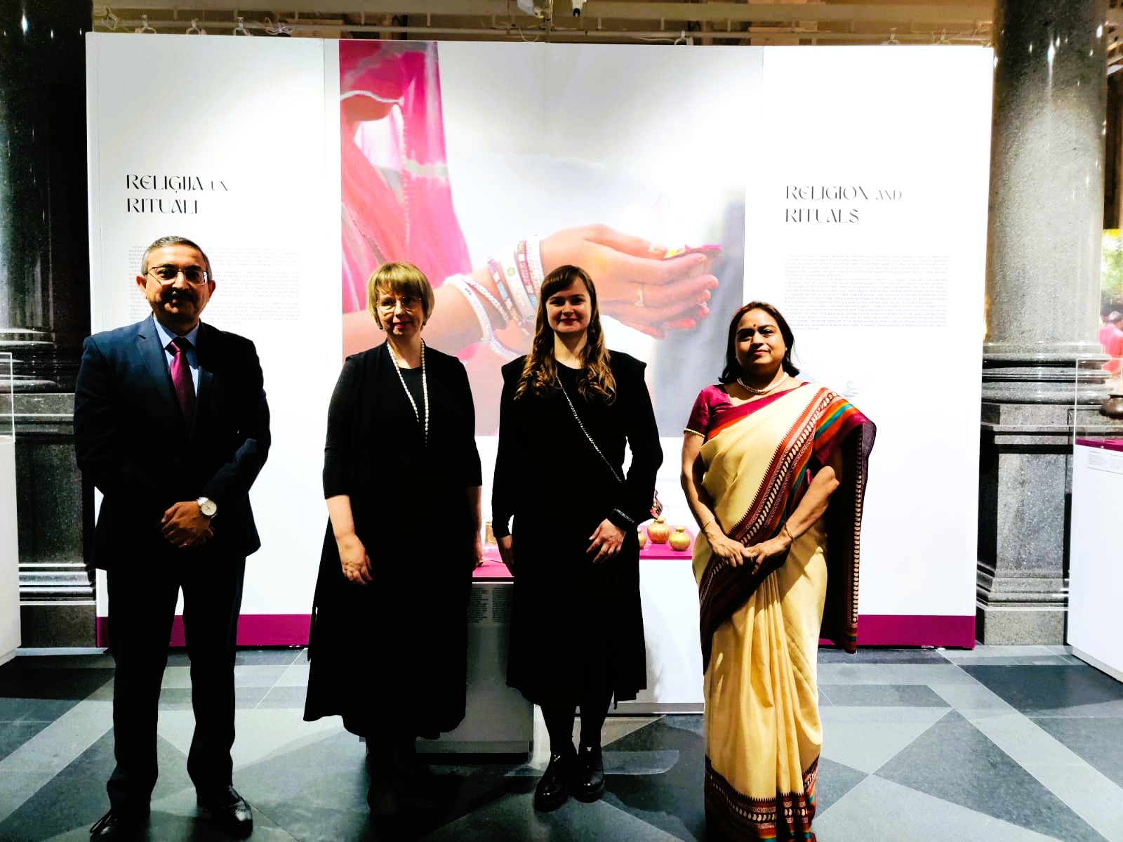 India Exhibition - Art Museum Riga Bourse - Inauguration