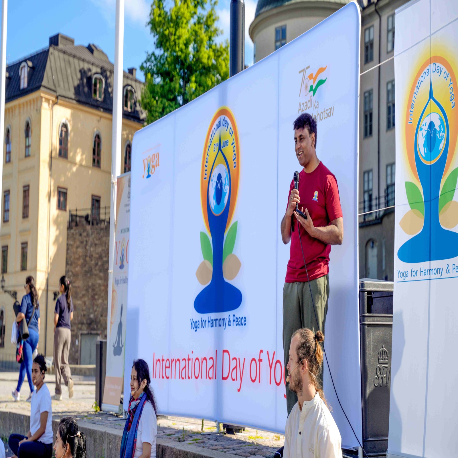 International Day of Yoga celebrations - Stockholm