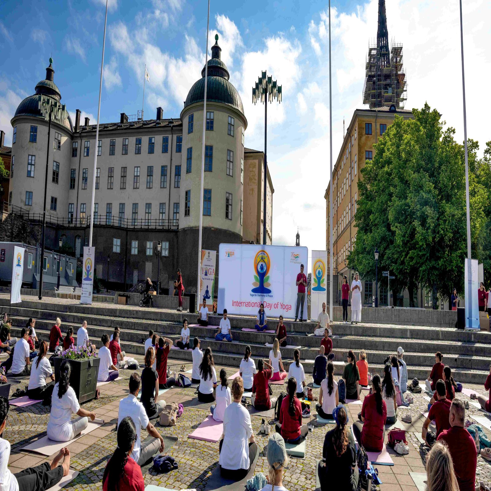 International Day of Yoga celebrations - Stockholm