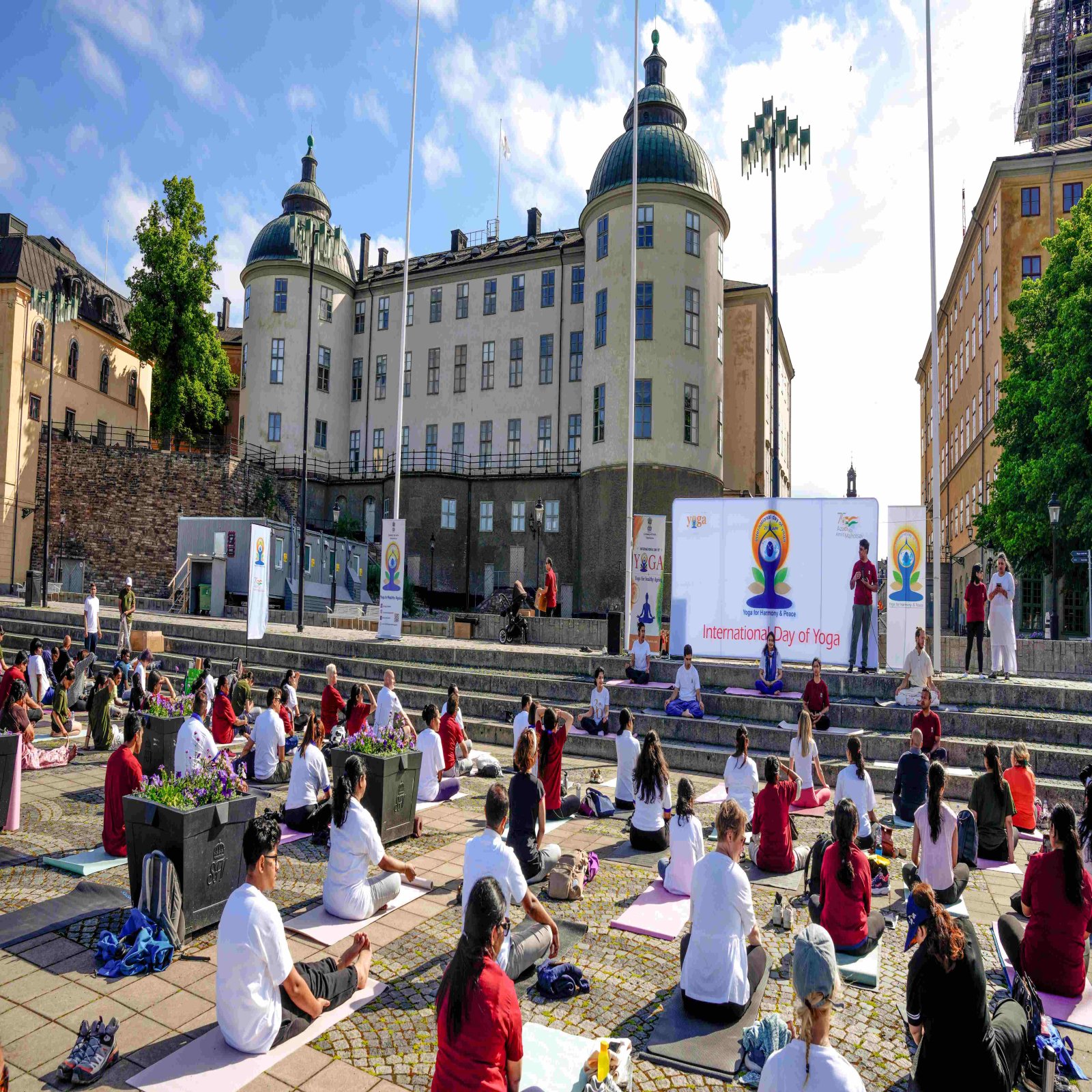 International Day of Yoga celebrations - Stockholm