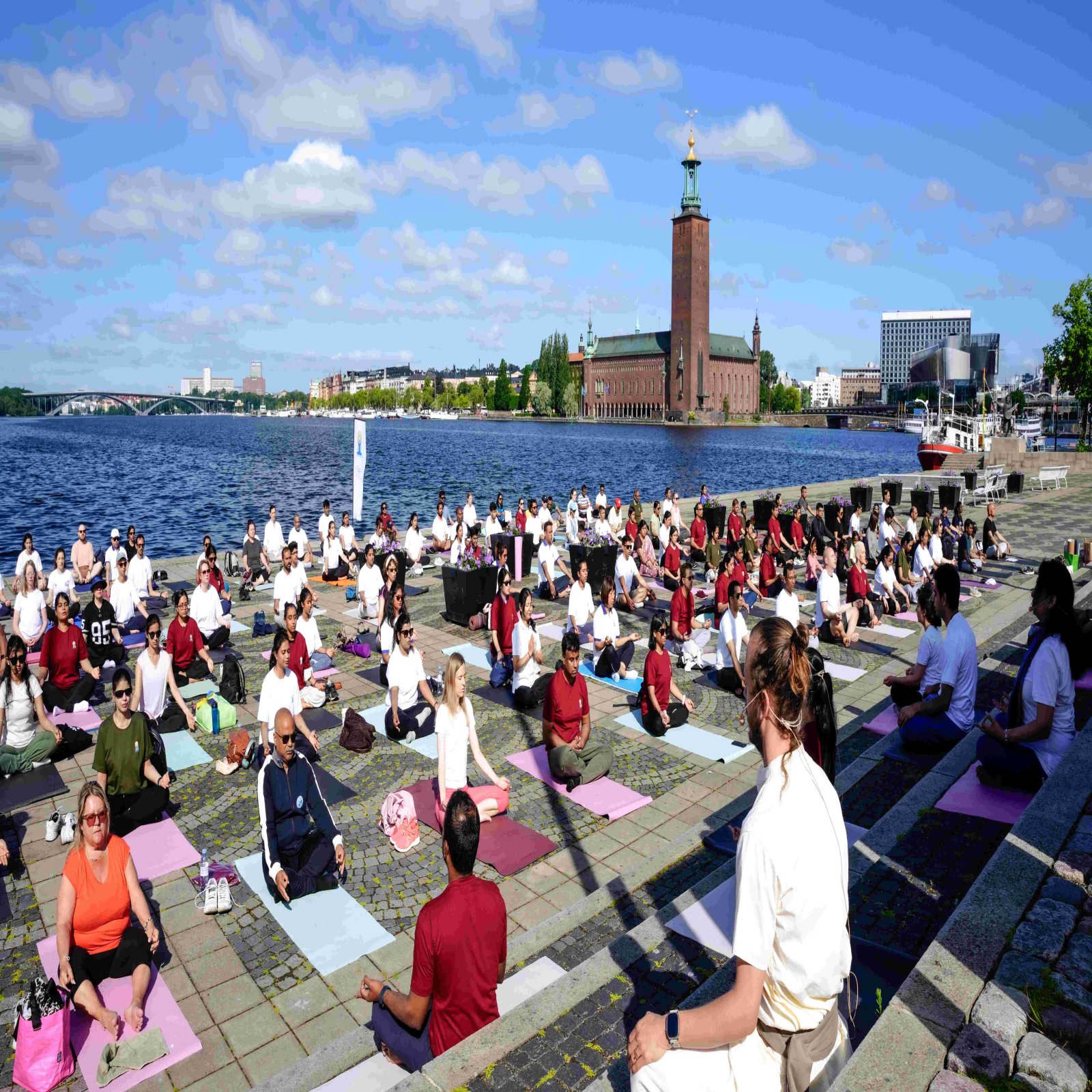 International Day of Yoga celebrations - Stockholm