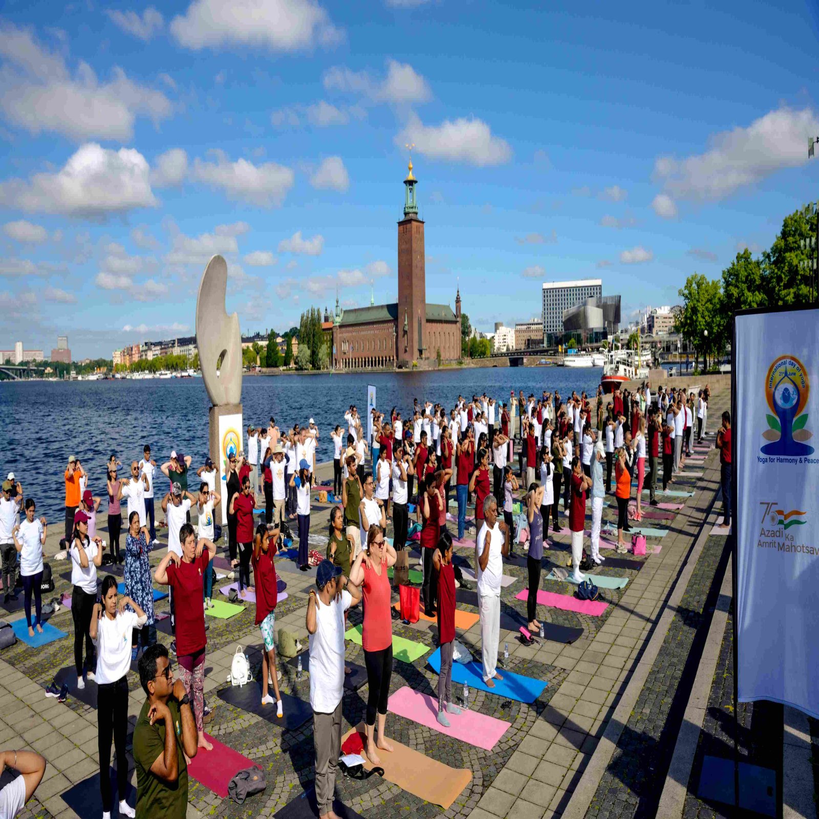 International Day of Yoga celebrations - Stockholm