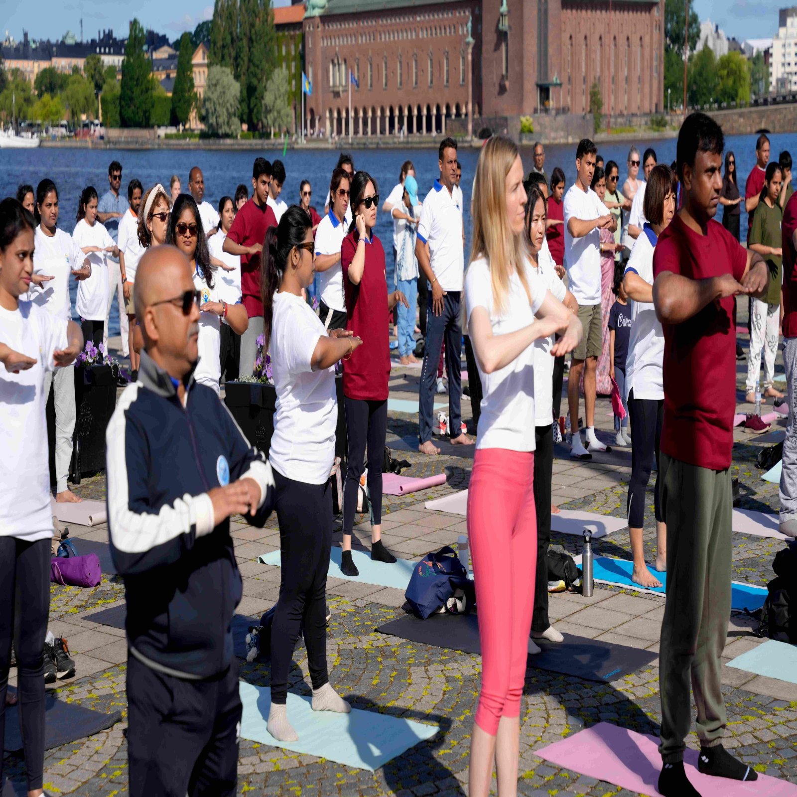 International Day of Yoga celebrations - Stockholm