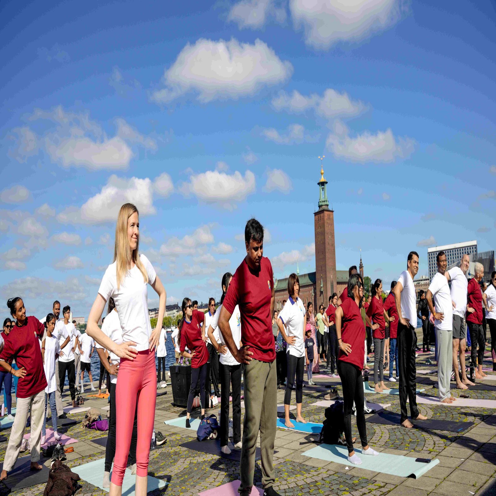 International Day of Yoga celebrations - Stockholm