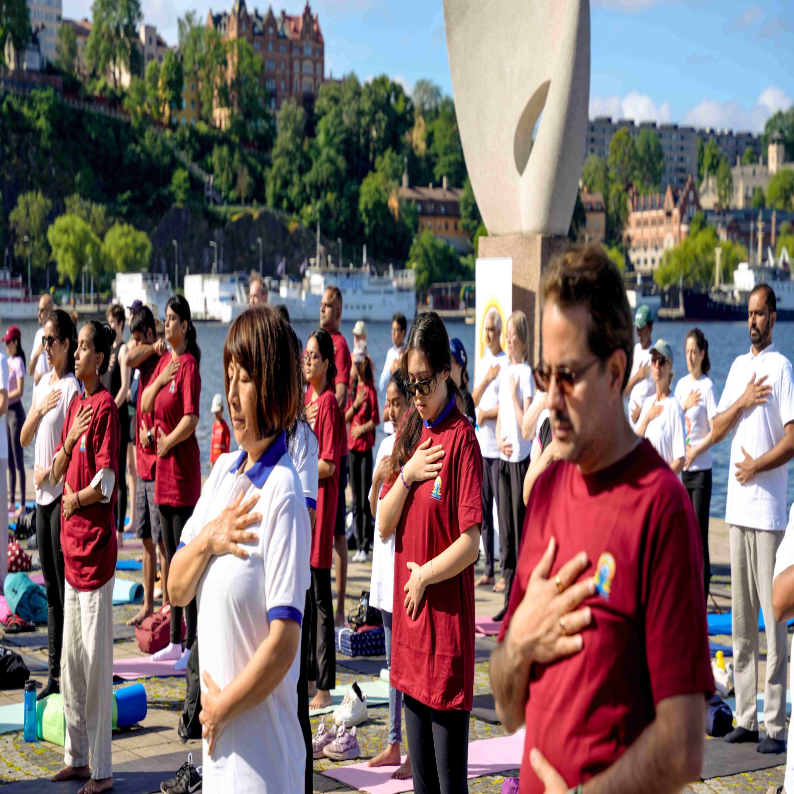 International Day of Yoga celebrations - Stockholm