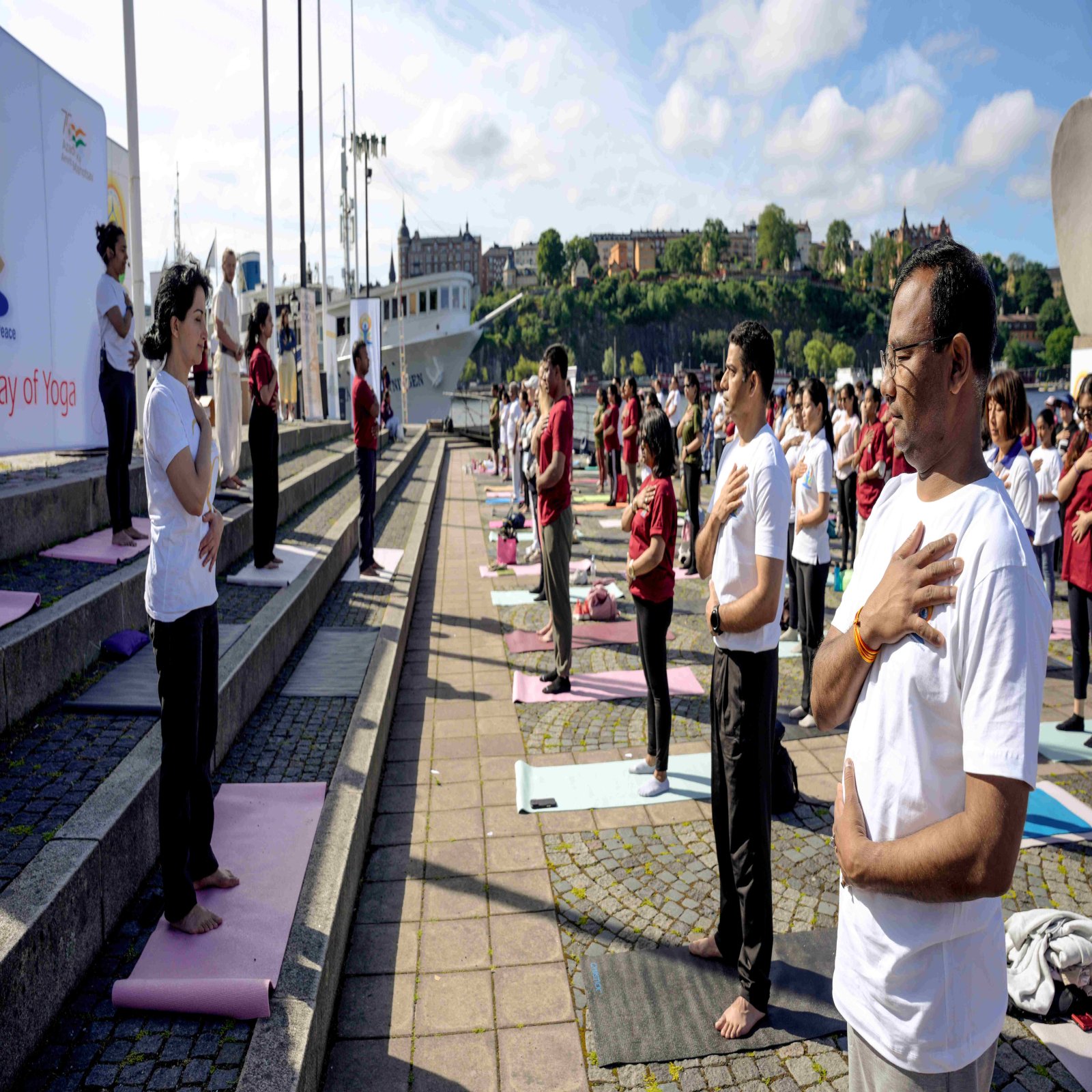 International Day of Yoga celebrations - Stockholm