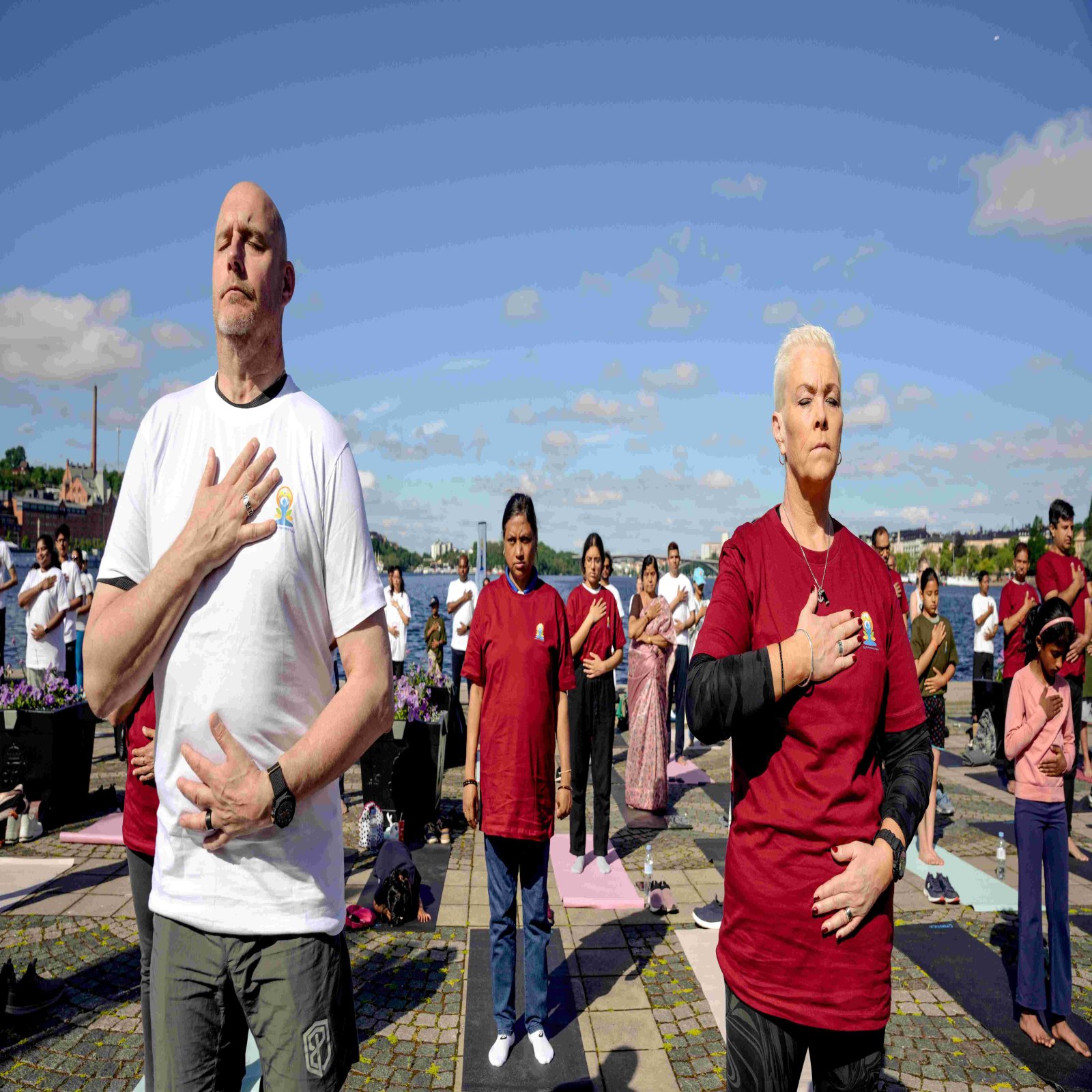 International Day of Yoga celebrations - Stockholm