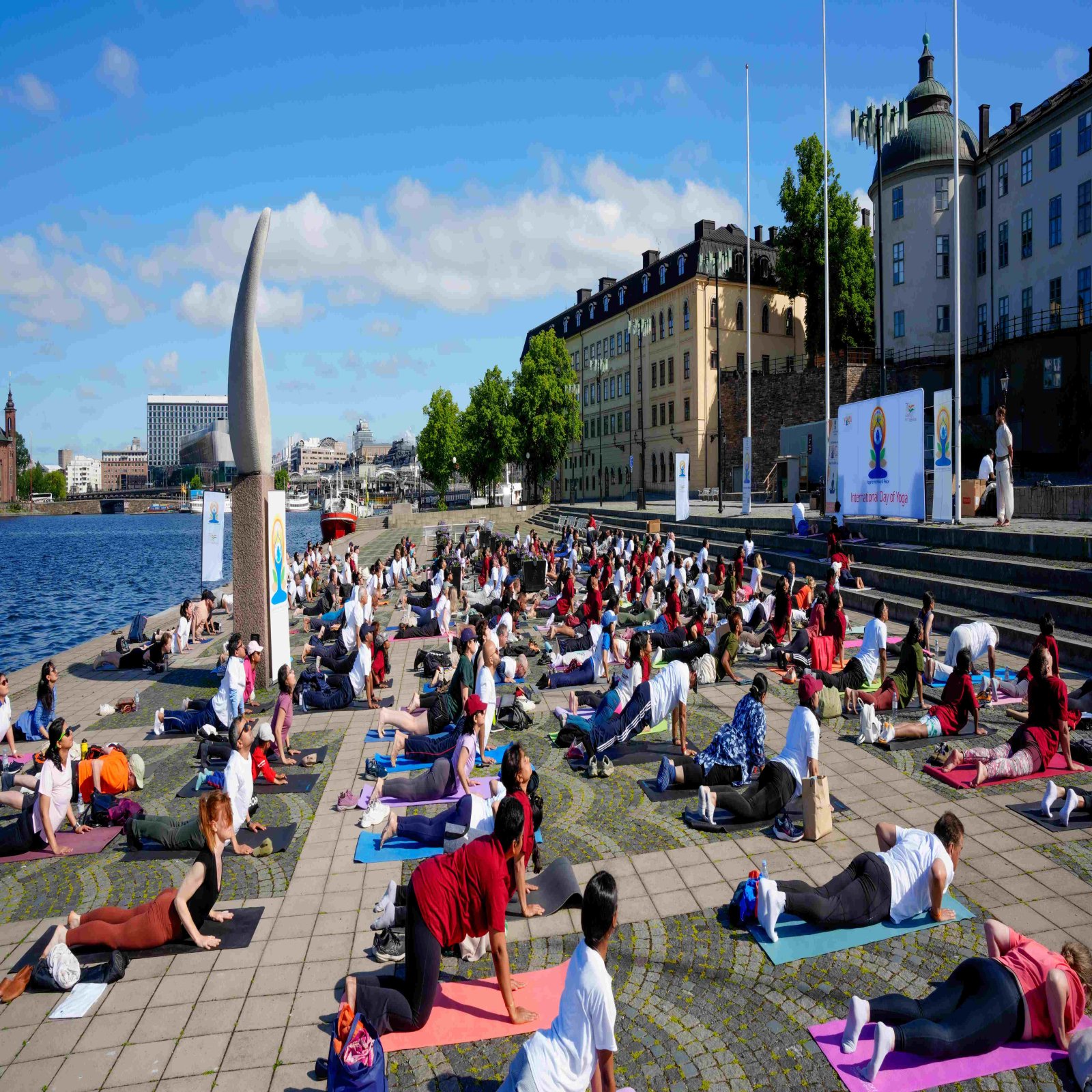 International Day of Yoga celebrations - Stockholm