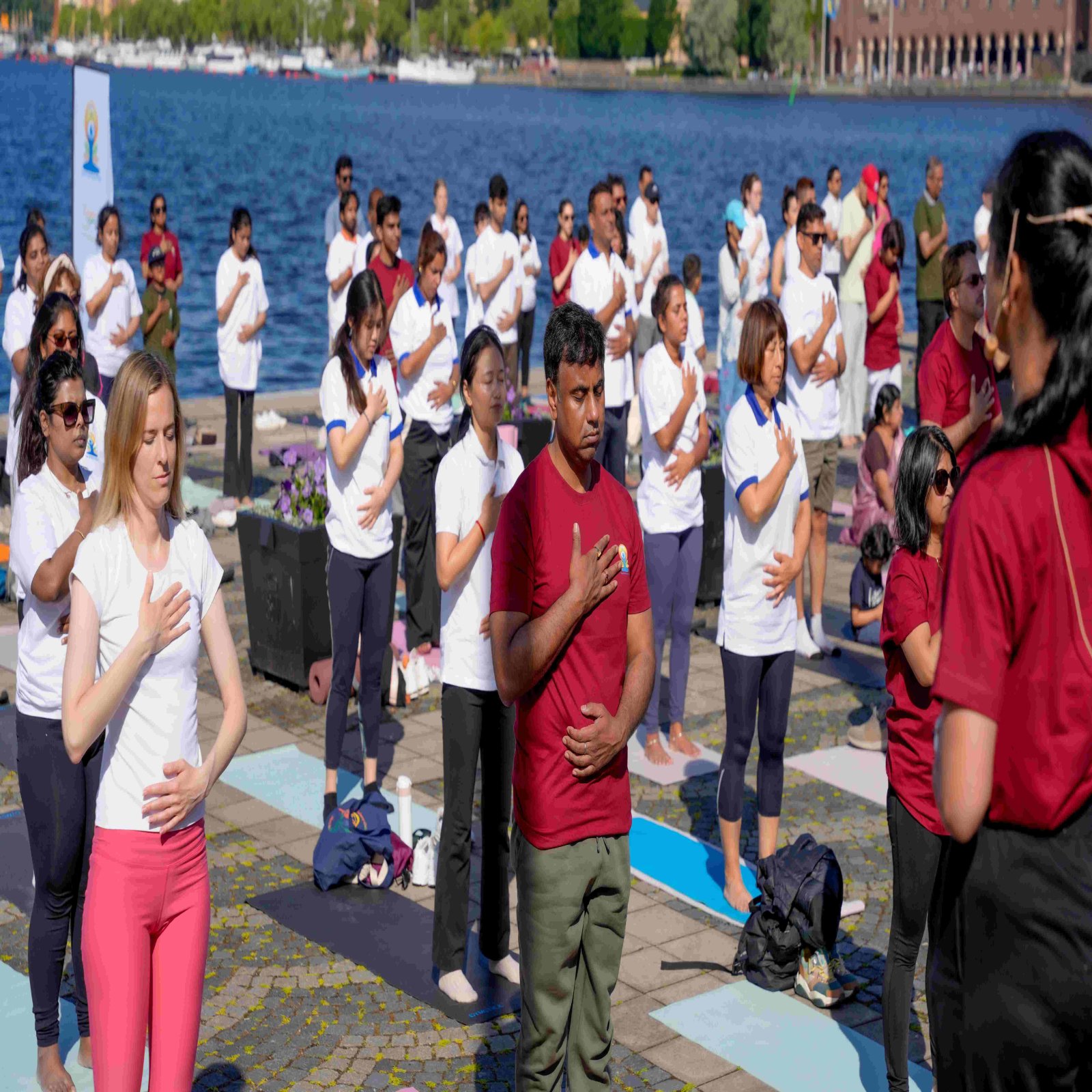 International Day of Yoga celebrations - Stockholm