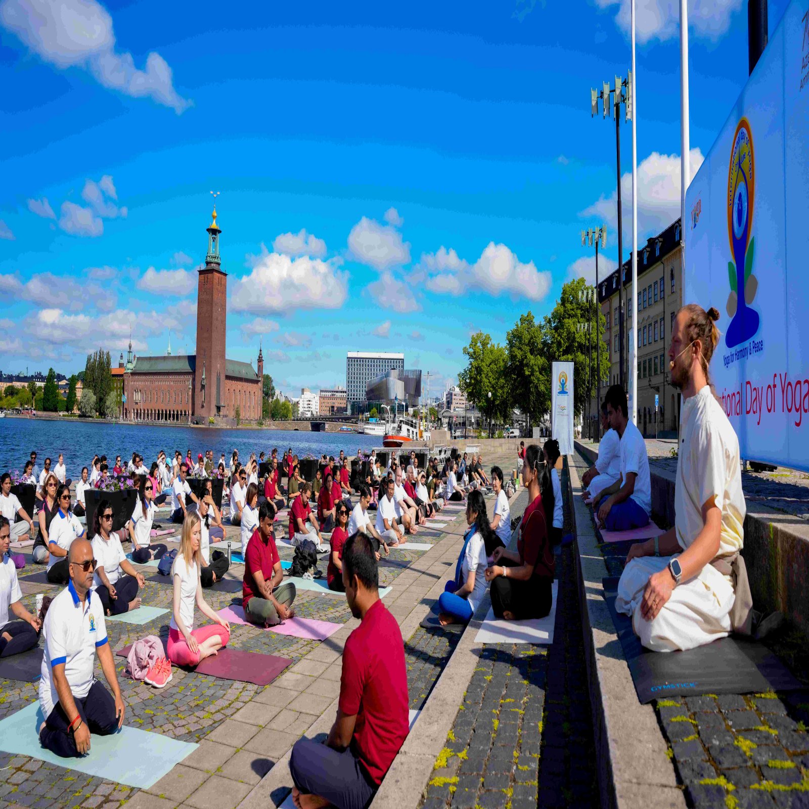International Day of Yoga celebrations - Stockholm
