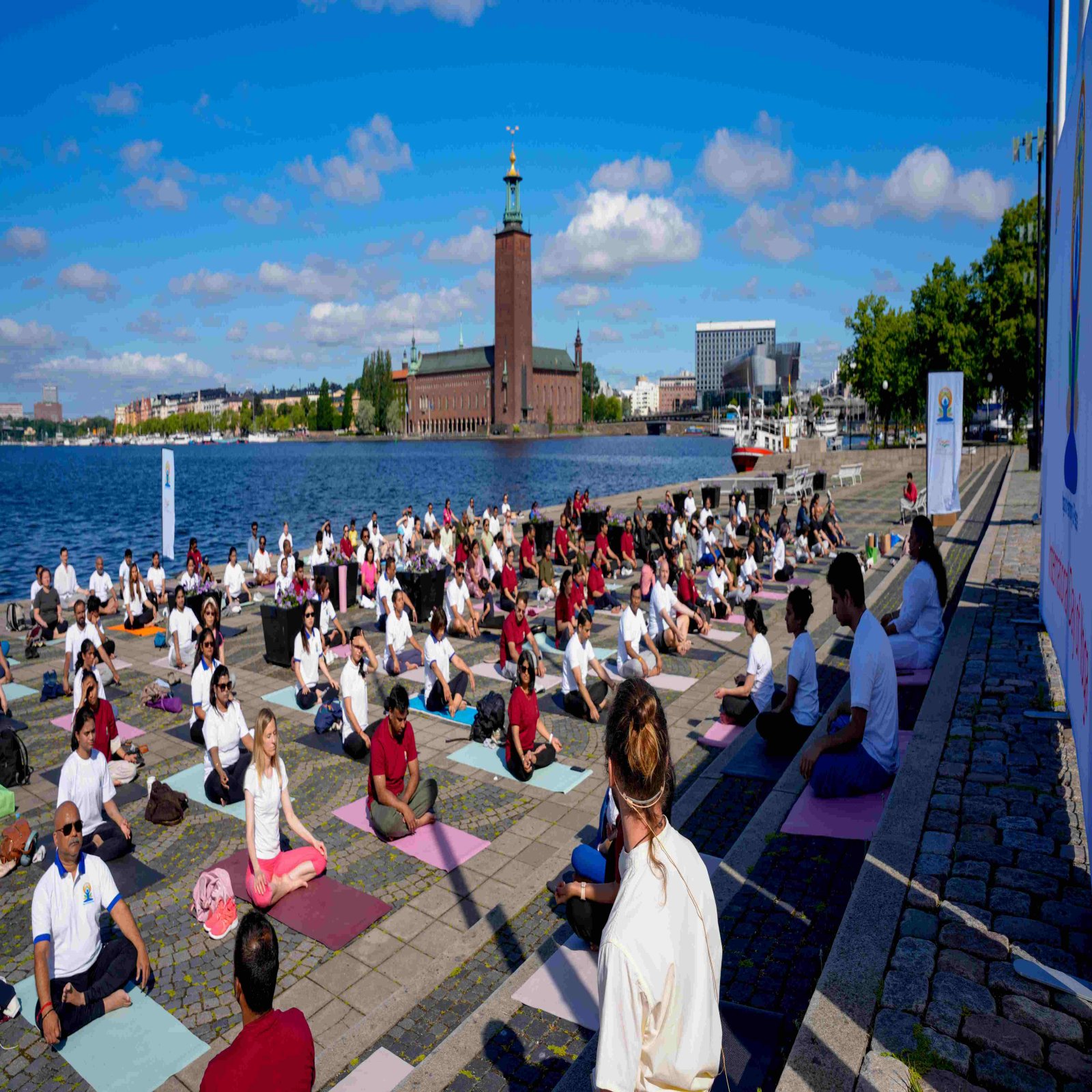 International Day of Yoga celebrations - Stockholm