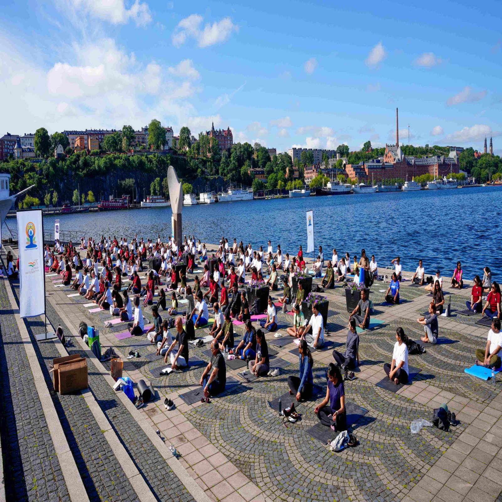 International Day of Yoga celebrations - Stockholm