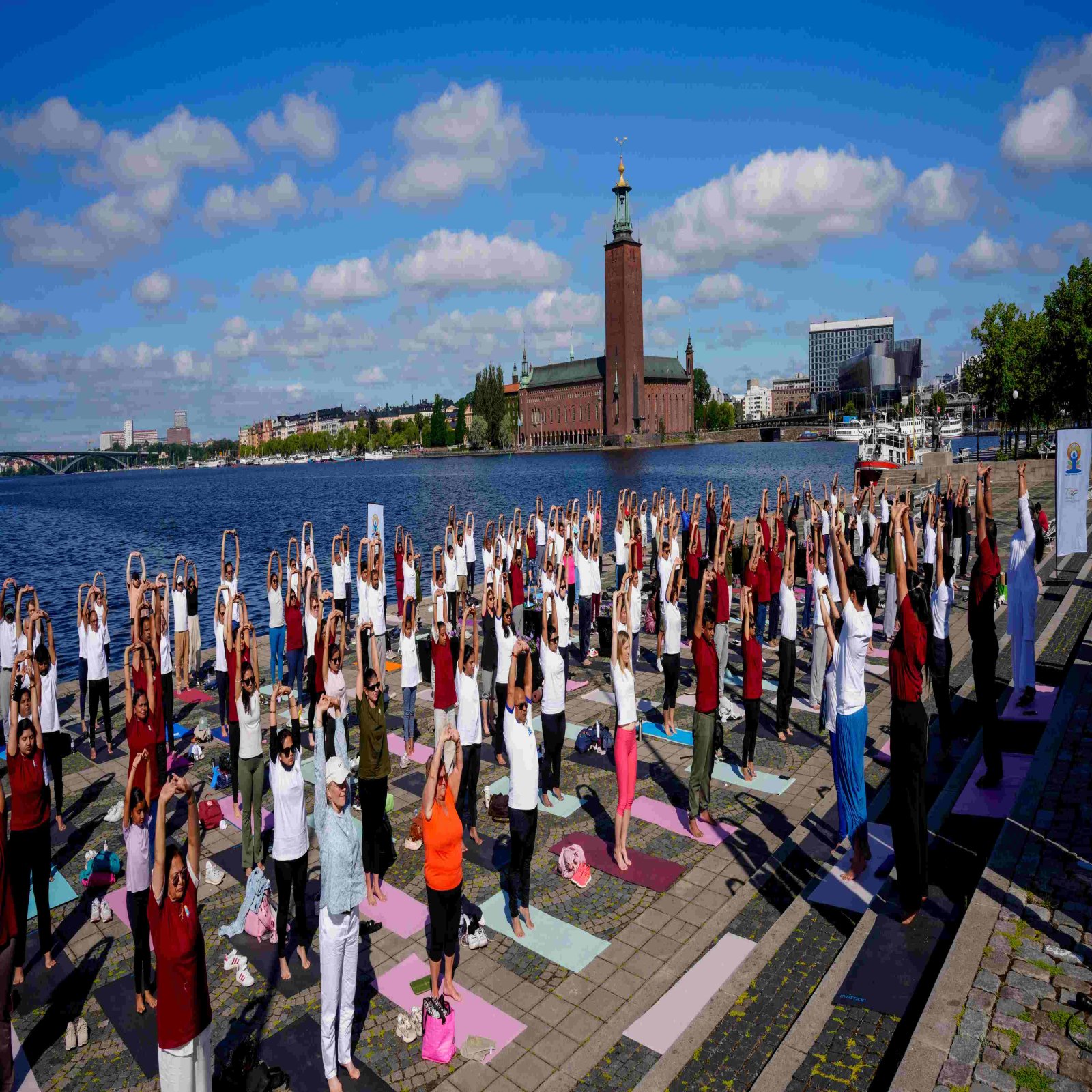 International Day of Yoga celebrations - Stockholm