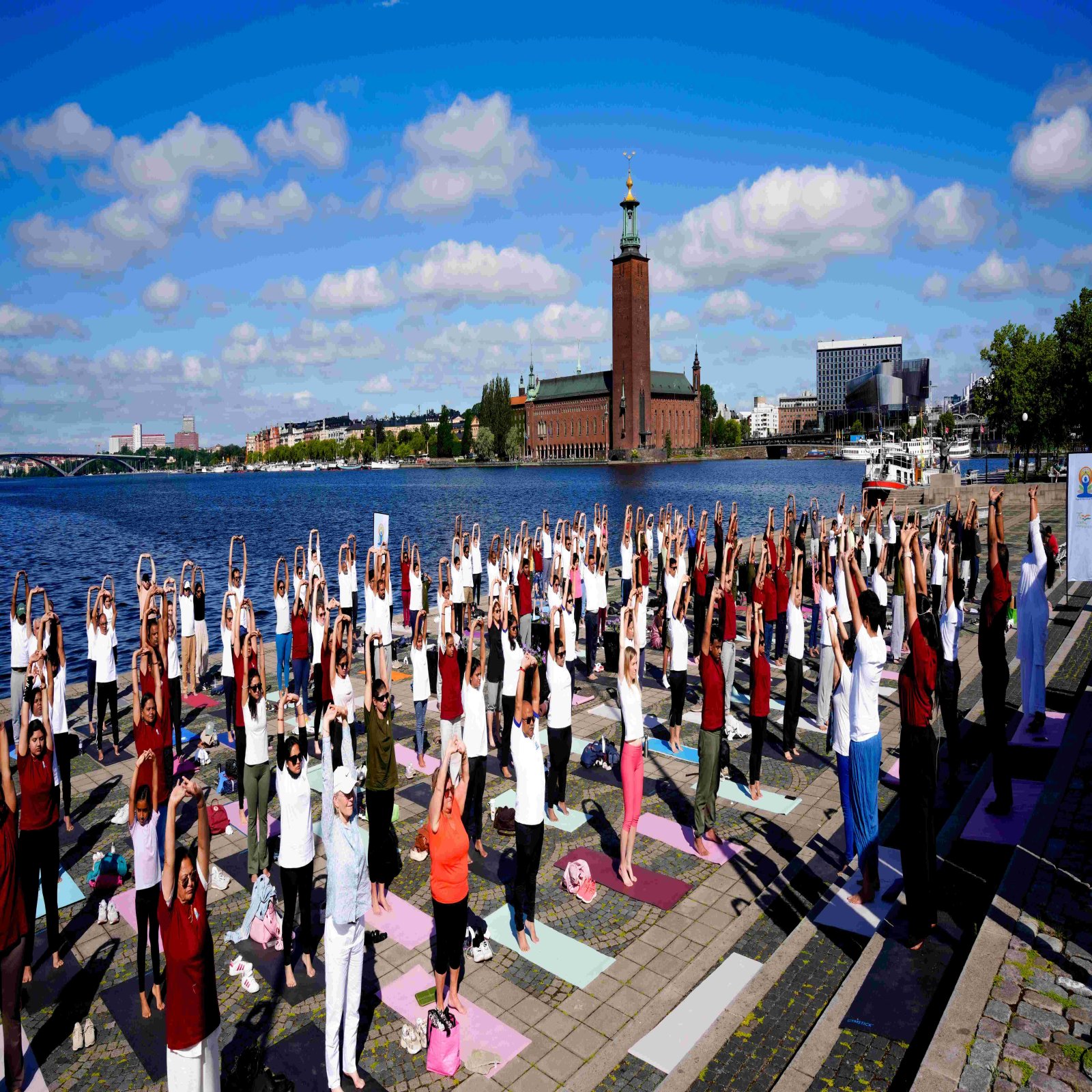 International Day of Yoga celebrations - Stockholm