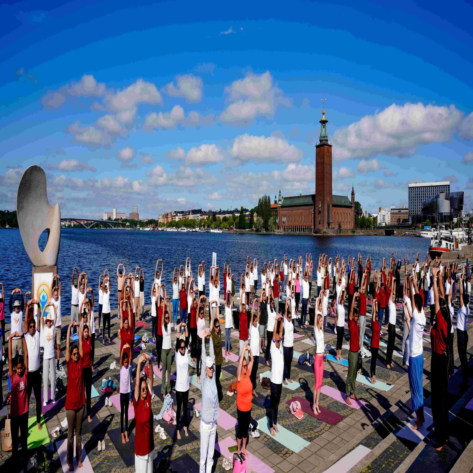 International Day of Yoga celebrations - Stockholm