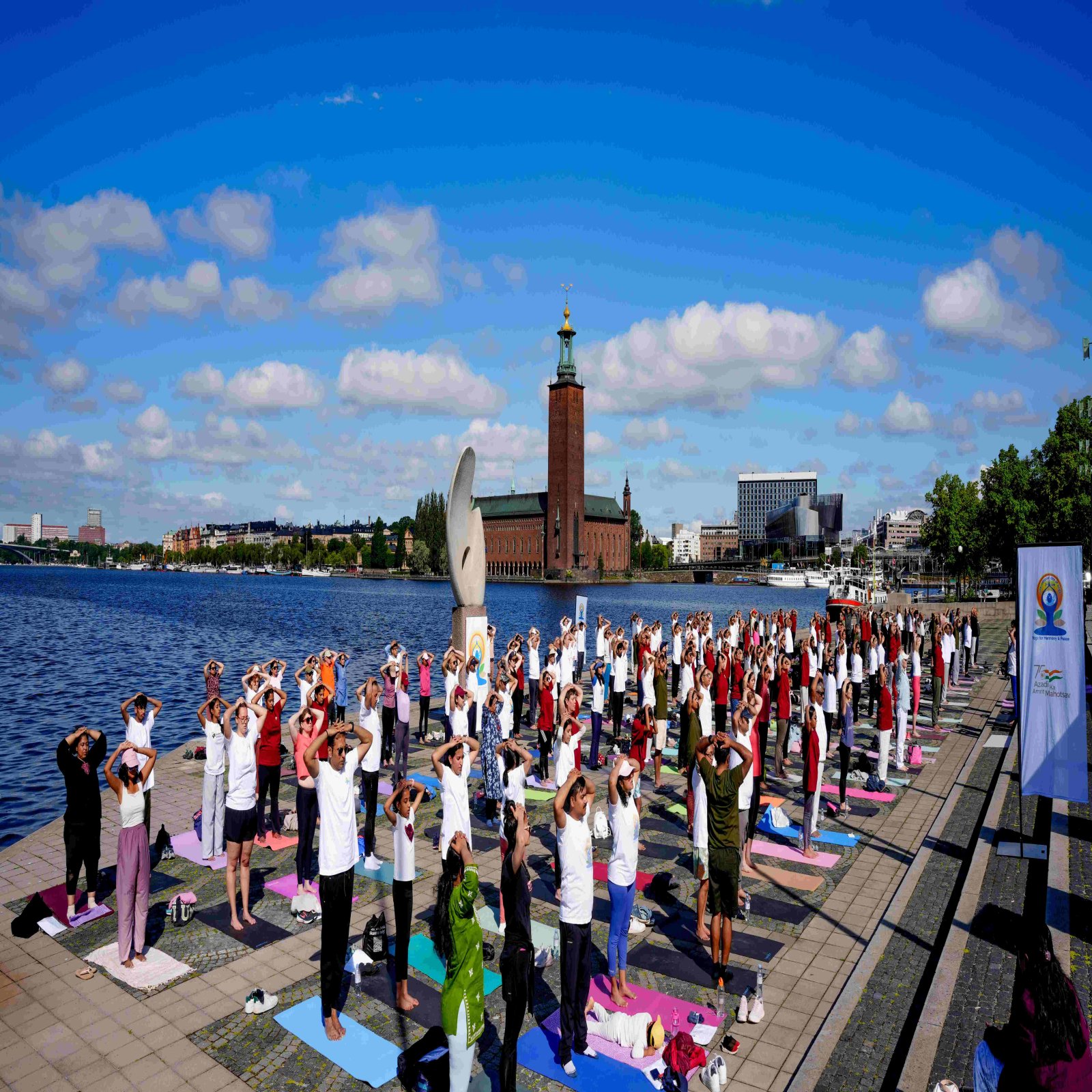 International Day of Yoga celebrations - Stockholm