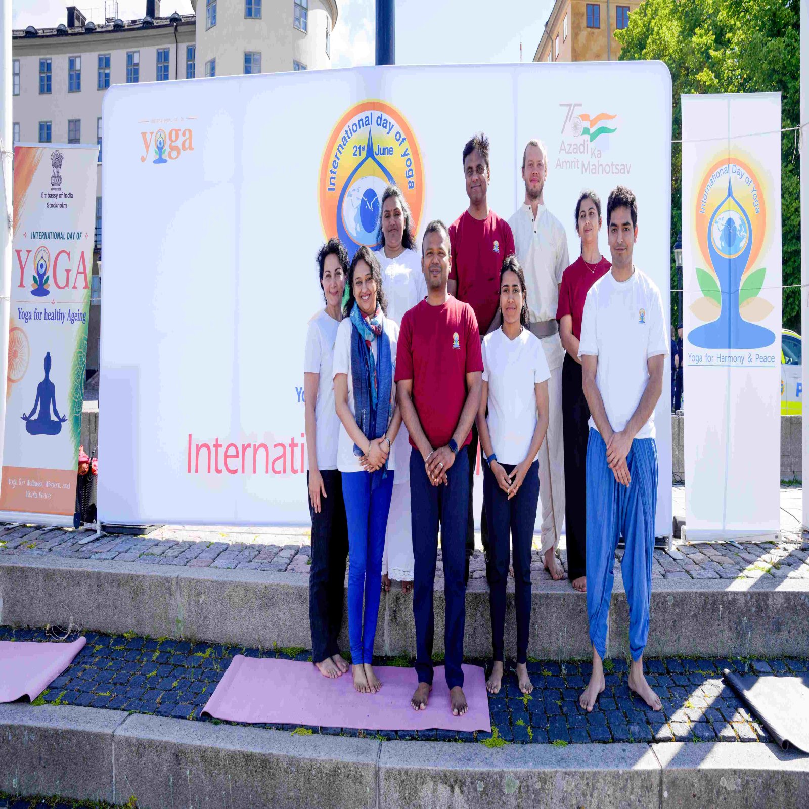 International Day of Yoga celebrations - Stockholm