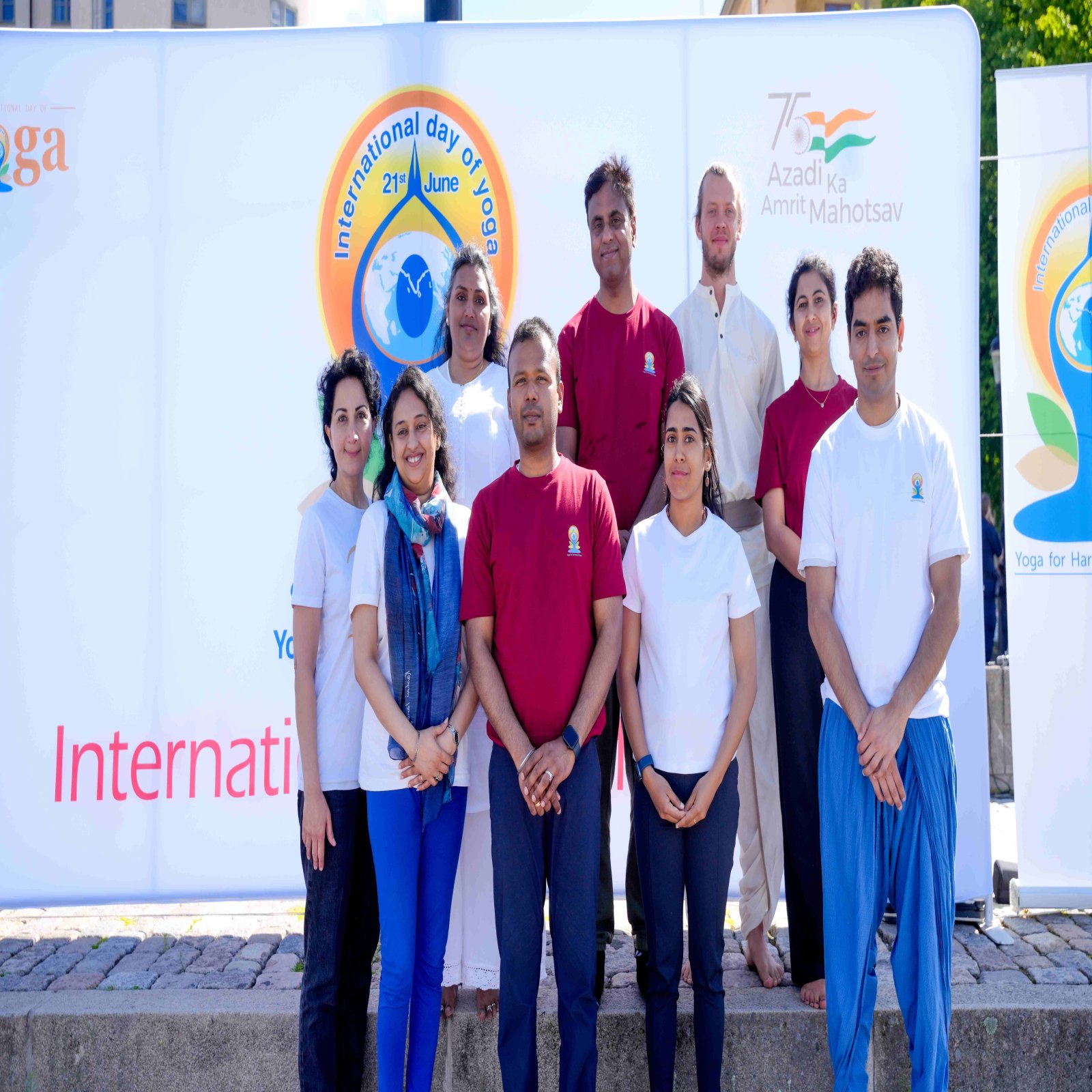 International Day of Yoga celebrations - Stockholm