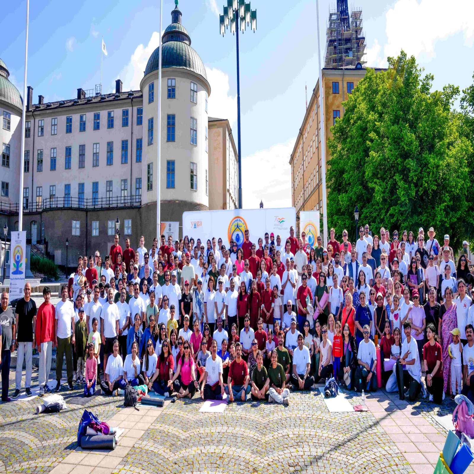 International Day of Yoga celebrations - Stockholm