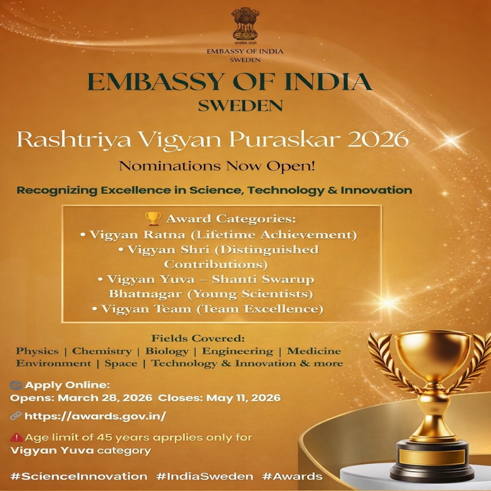 Rashtriya Vigyan Puraskar 2026