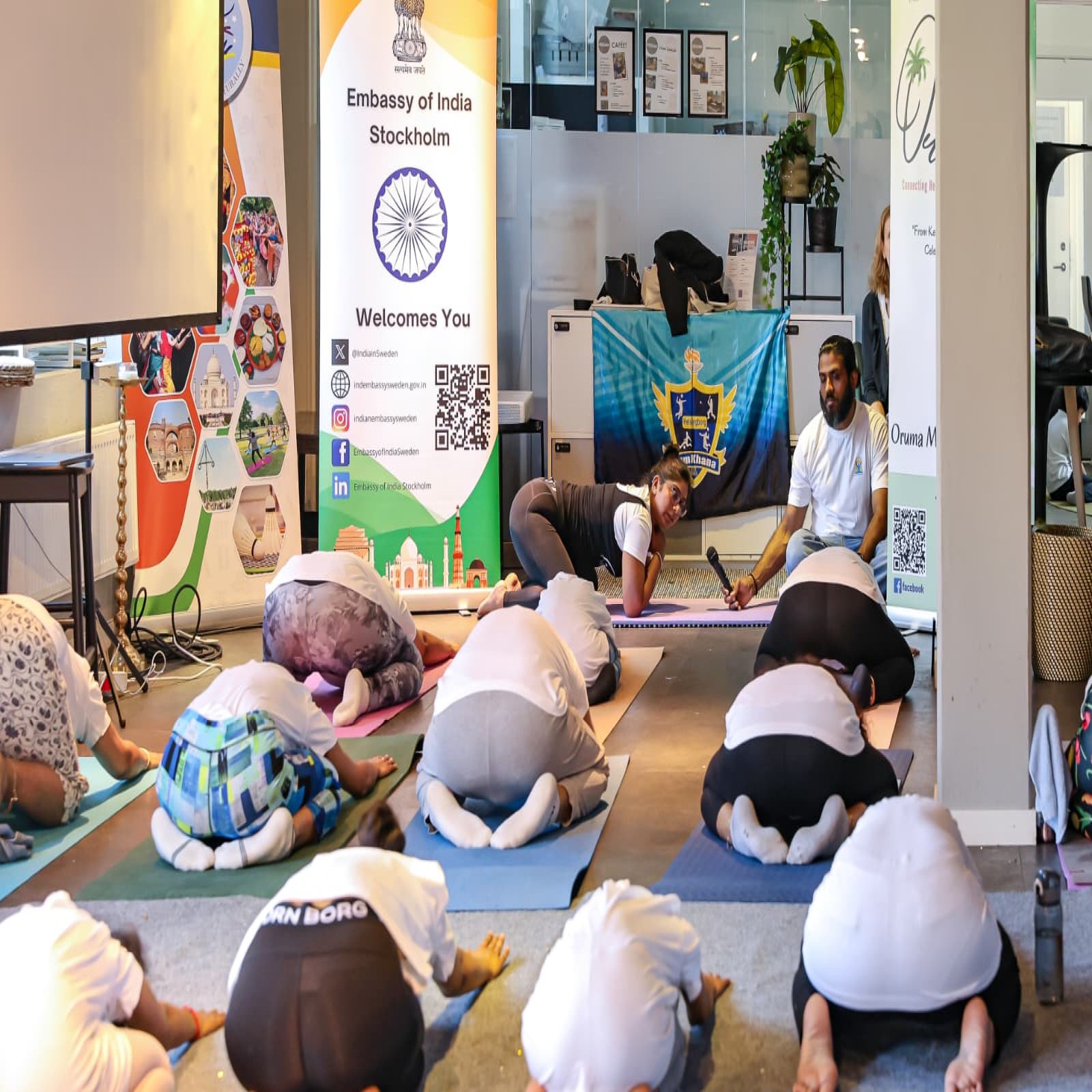 International Day of Yoga celebrations - Helsingborg