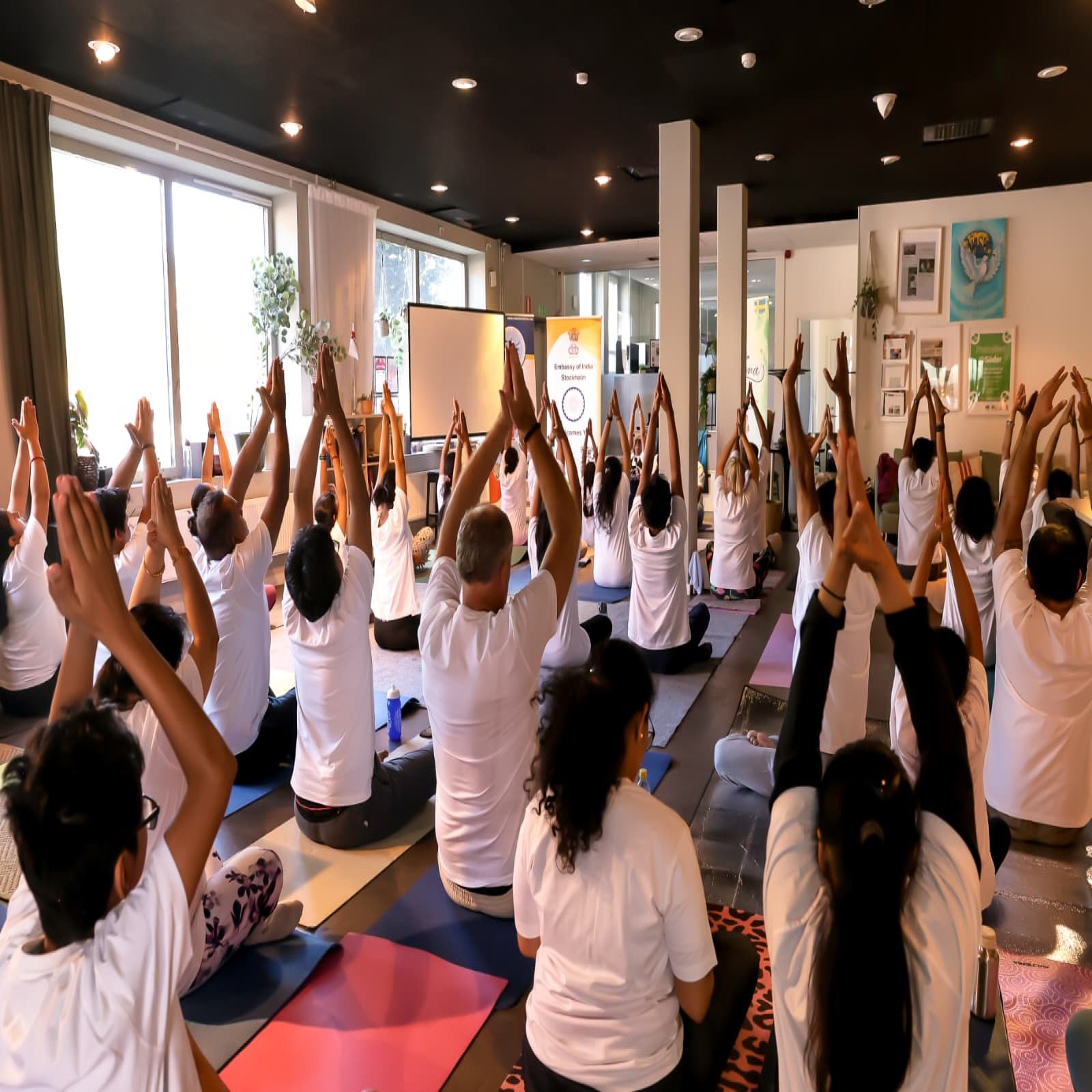International Day of Yoga celebrations - Helsingborg