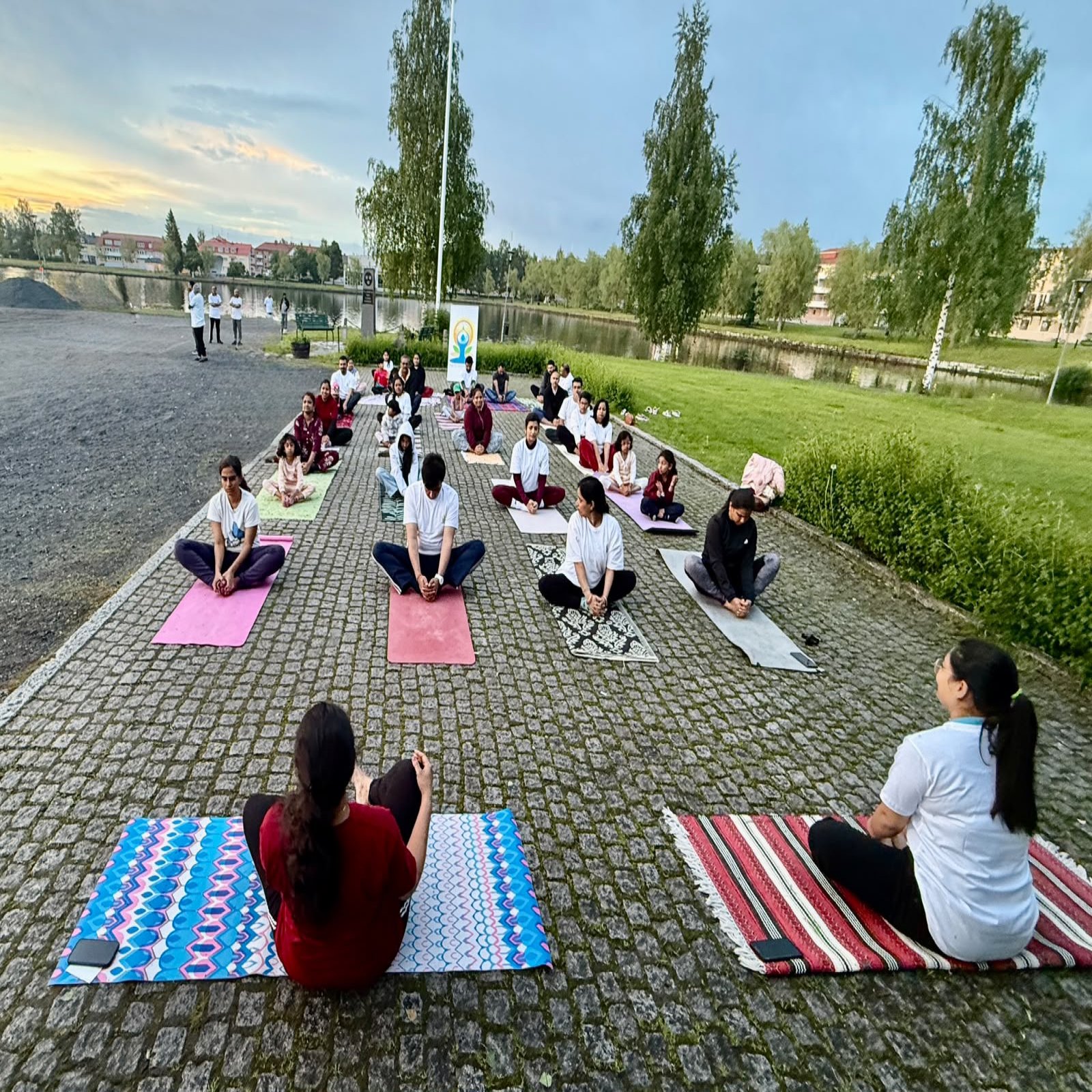 International Day of Yoga celebrations - Luleå