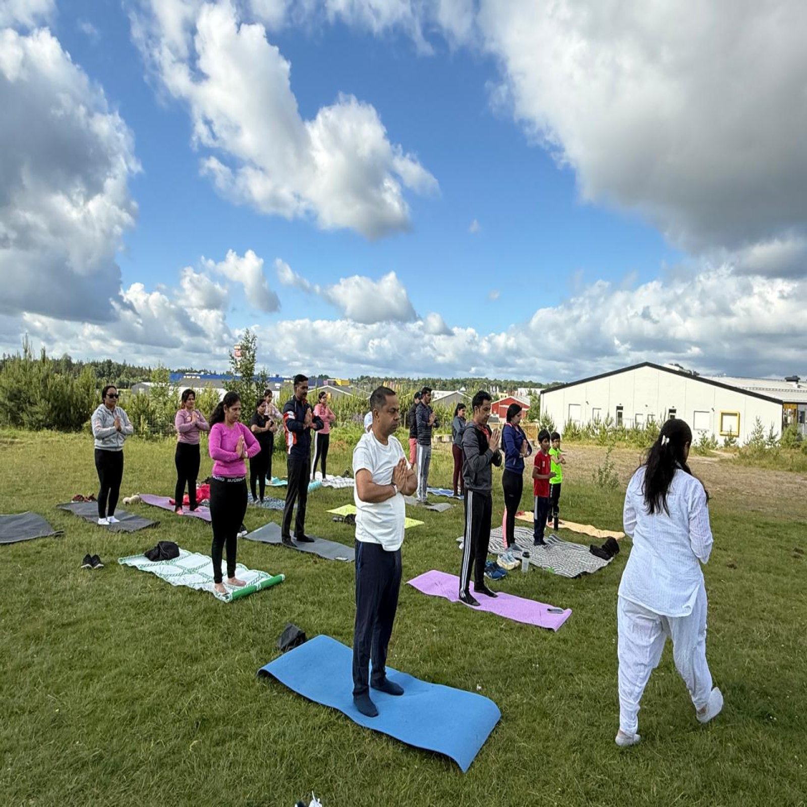 International Day of Yoga celebrations - Älmhult