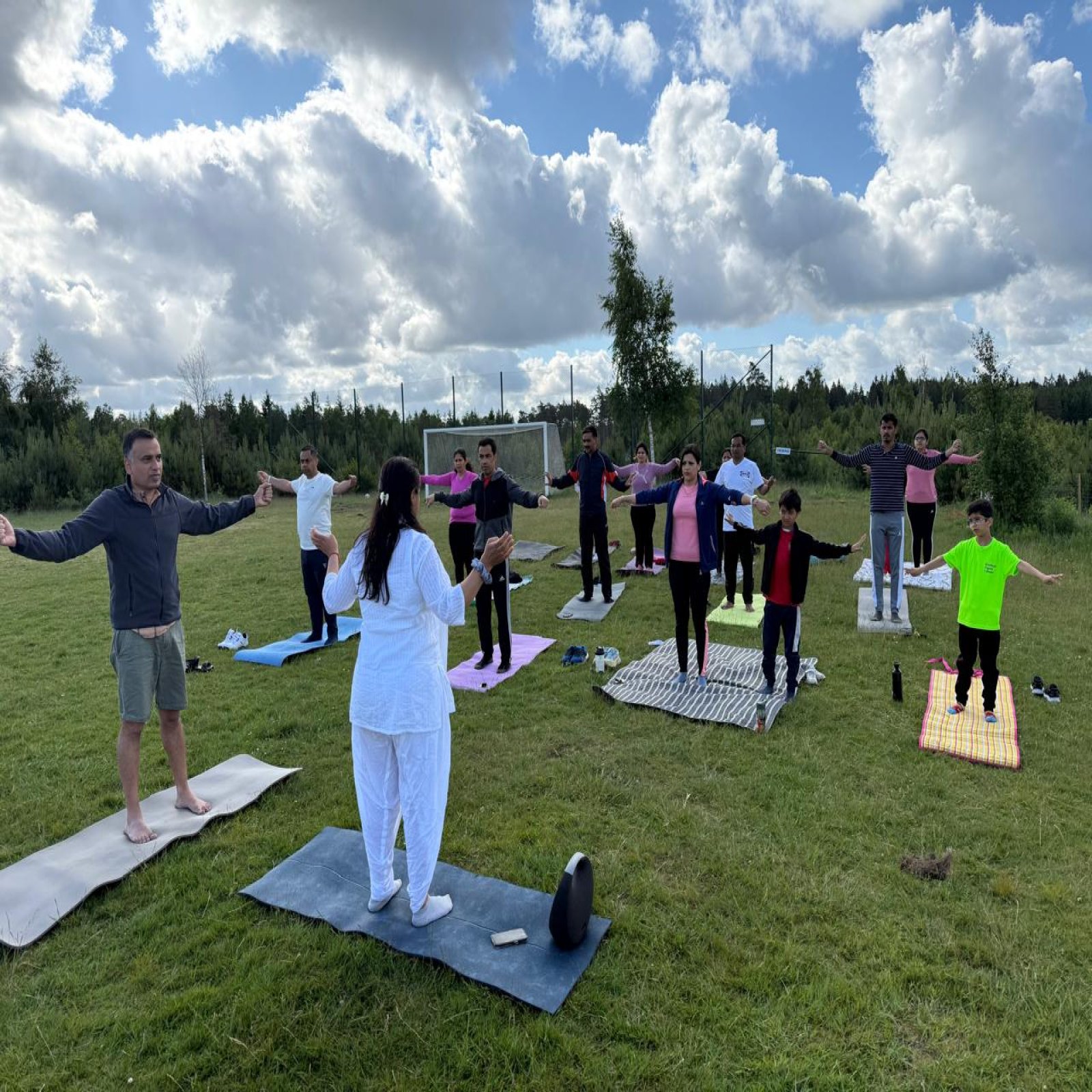 International Day of Yoga celebrations - Älmhult