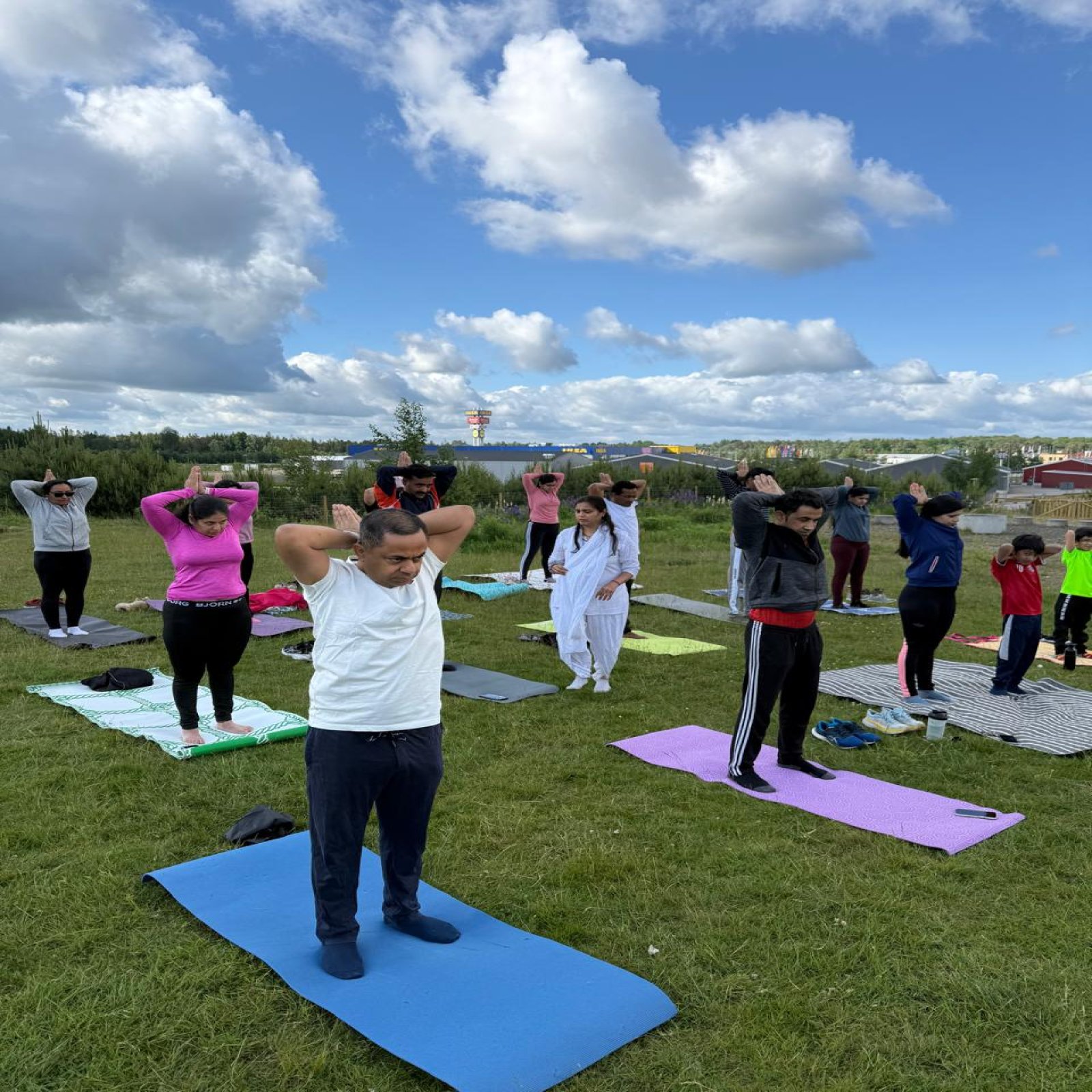 International Day of Yoga celebrations - Älmhult