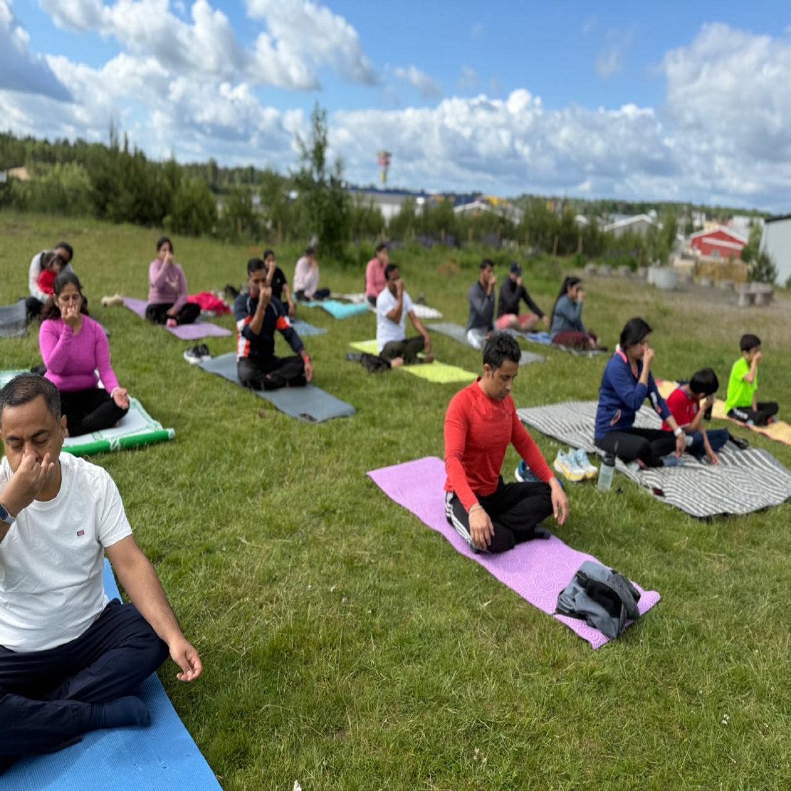 International Day of Yoga celebrations - Älmhult