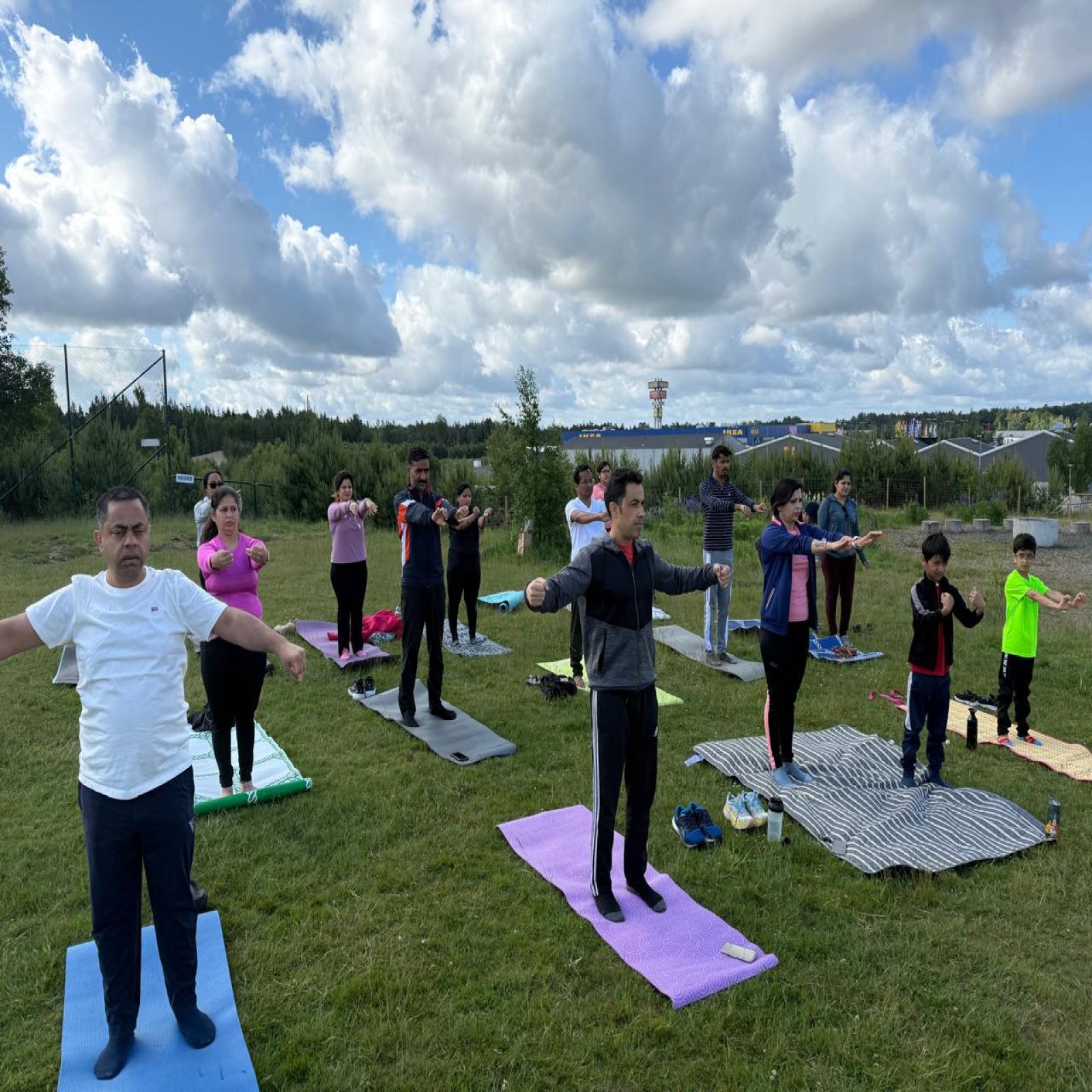 International Day of Yoga celebrations - Älmhult