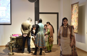 Exhibition of Tapestries &lsquo;Celebrating Krishna&rsquo; by Dr.Sangeet Gandhi in V&auml;ster&aring;s