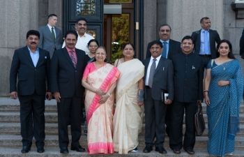 Hon'ble Speaker of India Smt. Sumitra Mahajan visits Riga.