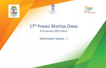 Pravasi Bhartiya Diwas - Information Session I & II