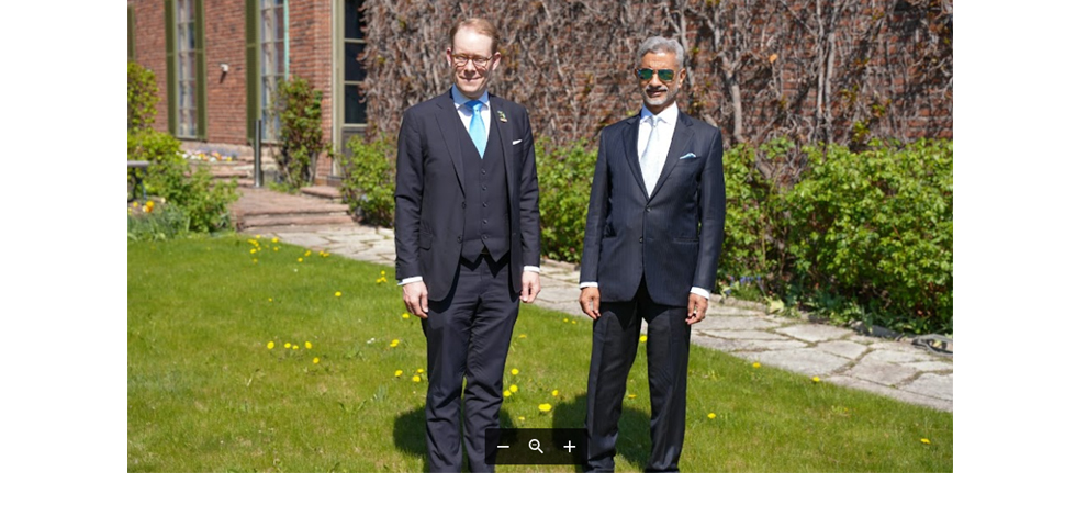 EAM Dr. Jaishankar with FM Billström May 2023